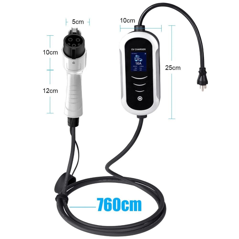 Fast Level 2 EV Charger for Electric Cars – Home Charging Station - Merchandise Plug