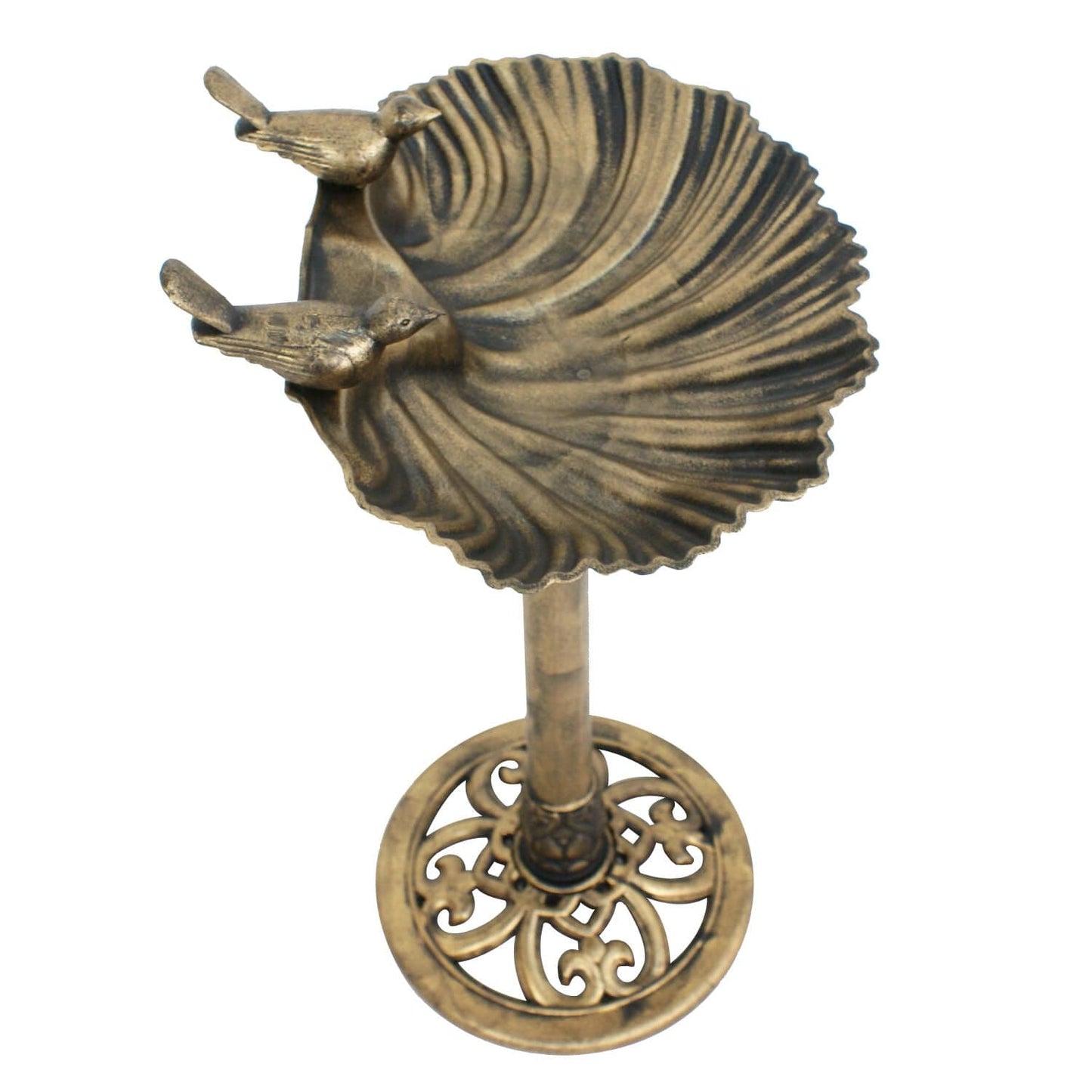 Outdoor Freestanding Garden Bird Bath Water Fountain - Merchandise Plug