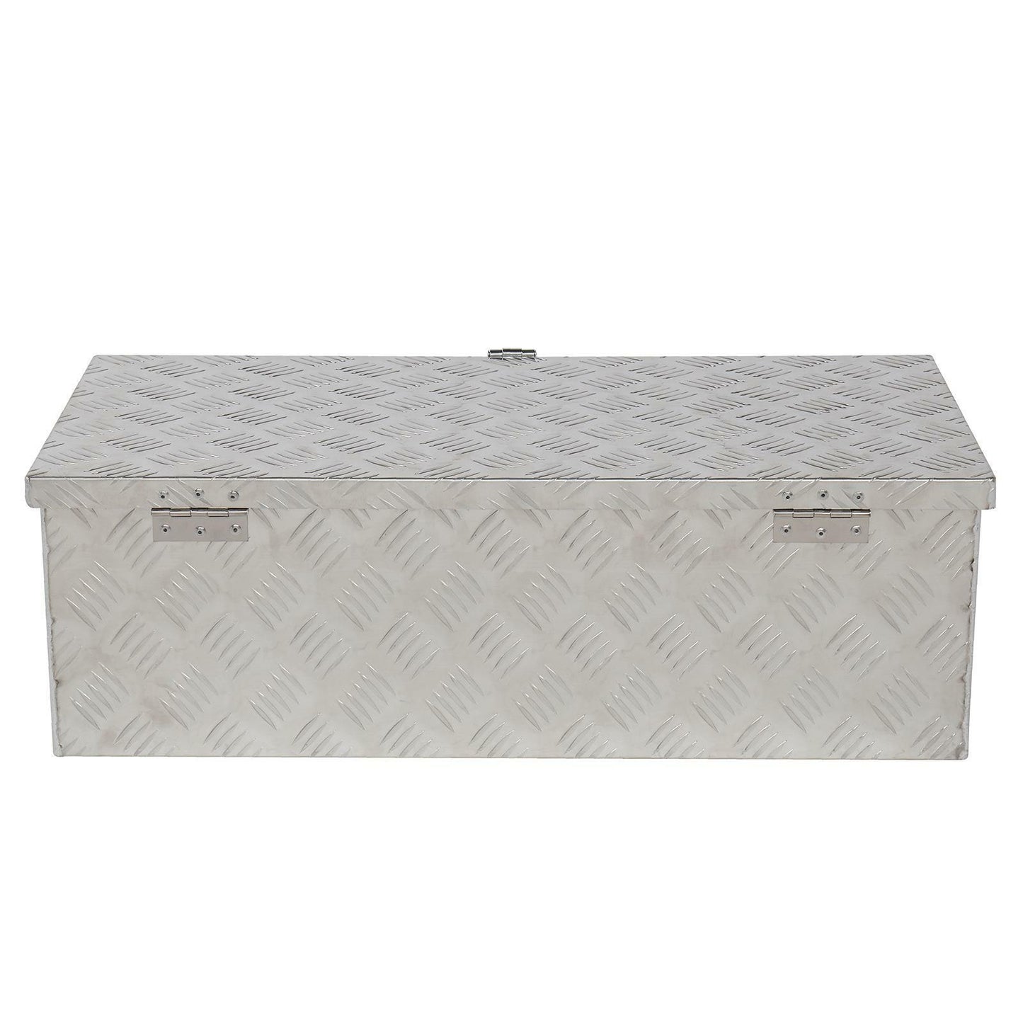 Heavy Duty Full Size Aluminum Truck Bed Tool Storage Chest Box 30" - Merchandise Plug