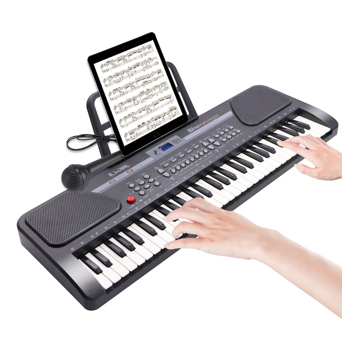 All Star Beginner Kids Play Learning Piano With Stand - Merchandise Plug