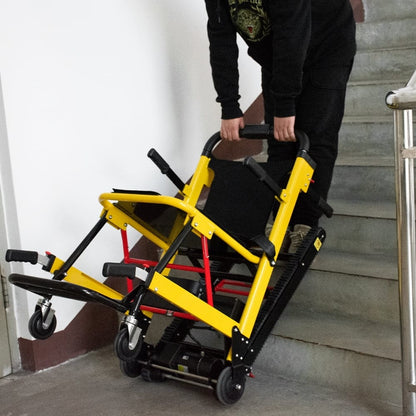 Motorized Stair Climbing Wheelchair Lift – Portable Electric Chair for Elderly & Seniors - Merchandise Plug