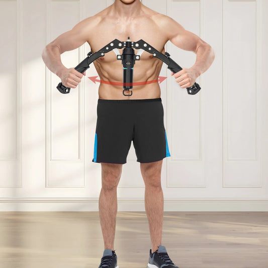 Heavy Duty Hydraulic Chest Arm Resistance Exerciser Workout Tool - Merchandise Plug