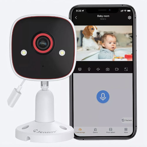 Home Security Surveillance Camera with Two Way Microphone - Merchandise Plug