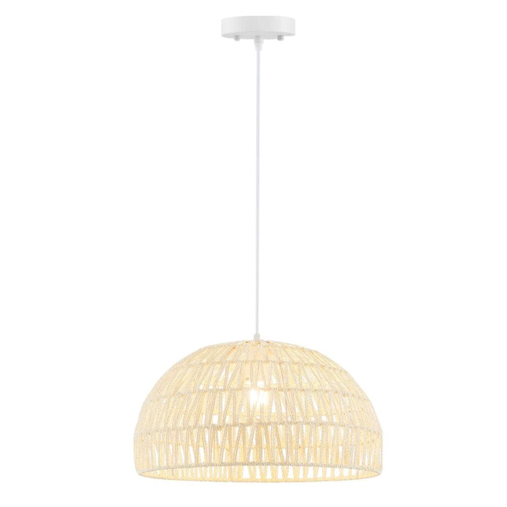 Elegant LED Rope Pendant Chandelier Light Lampshade - Merchandise Plug