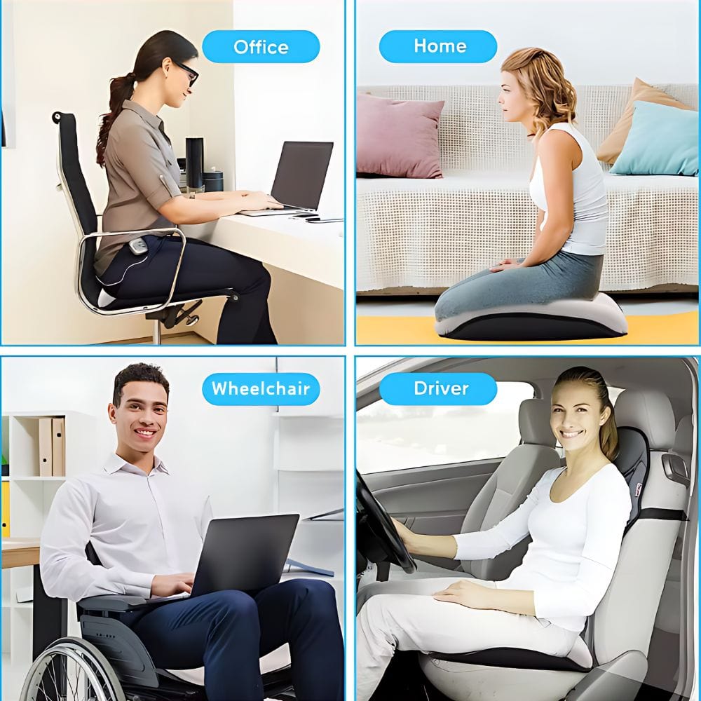 Ergonomic Pain Relief Car Seat Cushion - Merchandise Plug