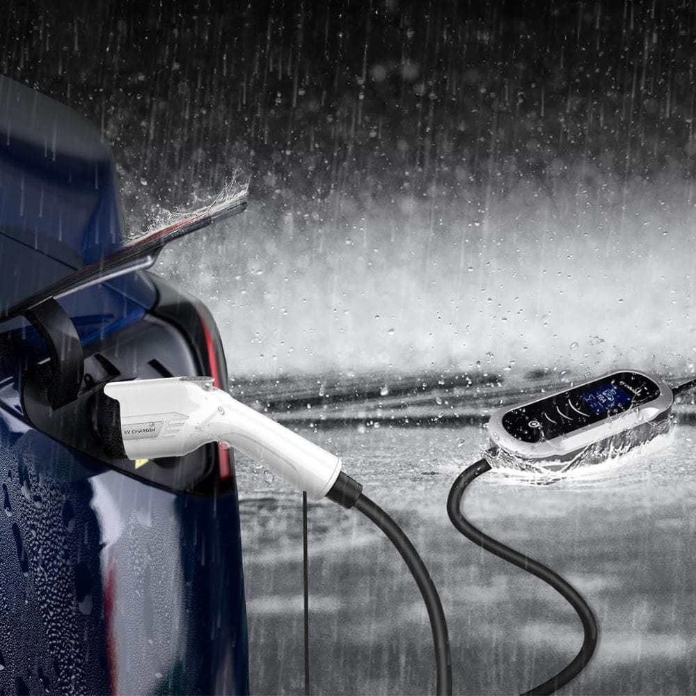 Fast Level 2 EV Charger for Electric Cars – Home Charging Station - Merchandise Plug