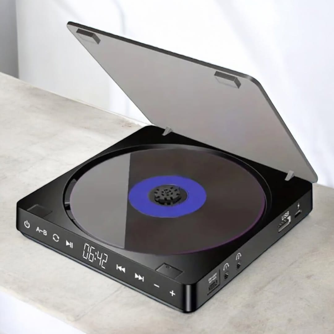 Small Portable Walkman CD Player For Car - Merchandise Plug