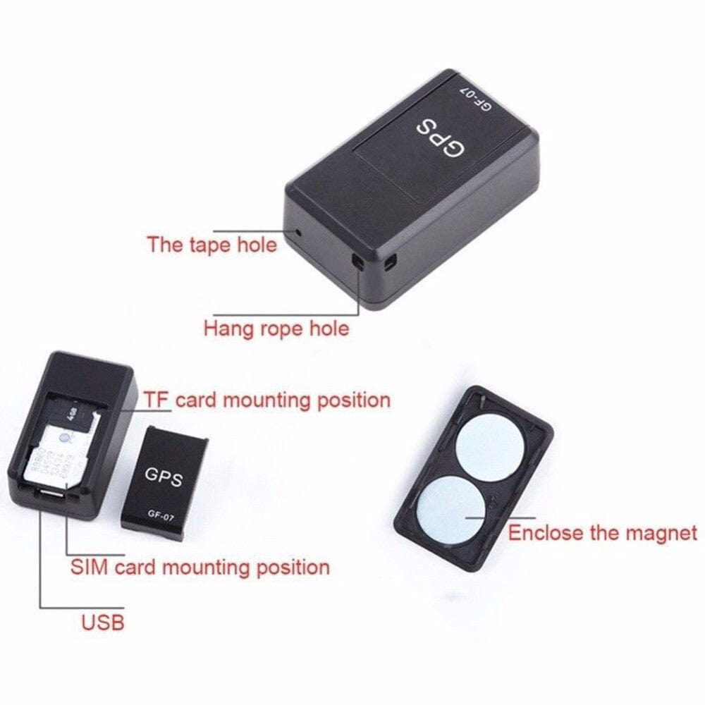 Mini GPS Tracker for Car – Magnetic Vehicle Tracking Device with GPRS - Merchandise Plug