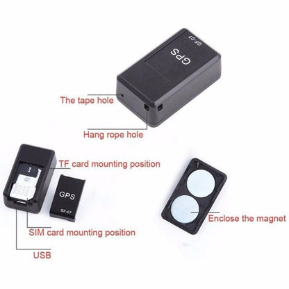 Mini GPS Tracker for Car – Magnetic Vehicle Tracking Device with GPRS - Merchandise Plug