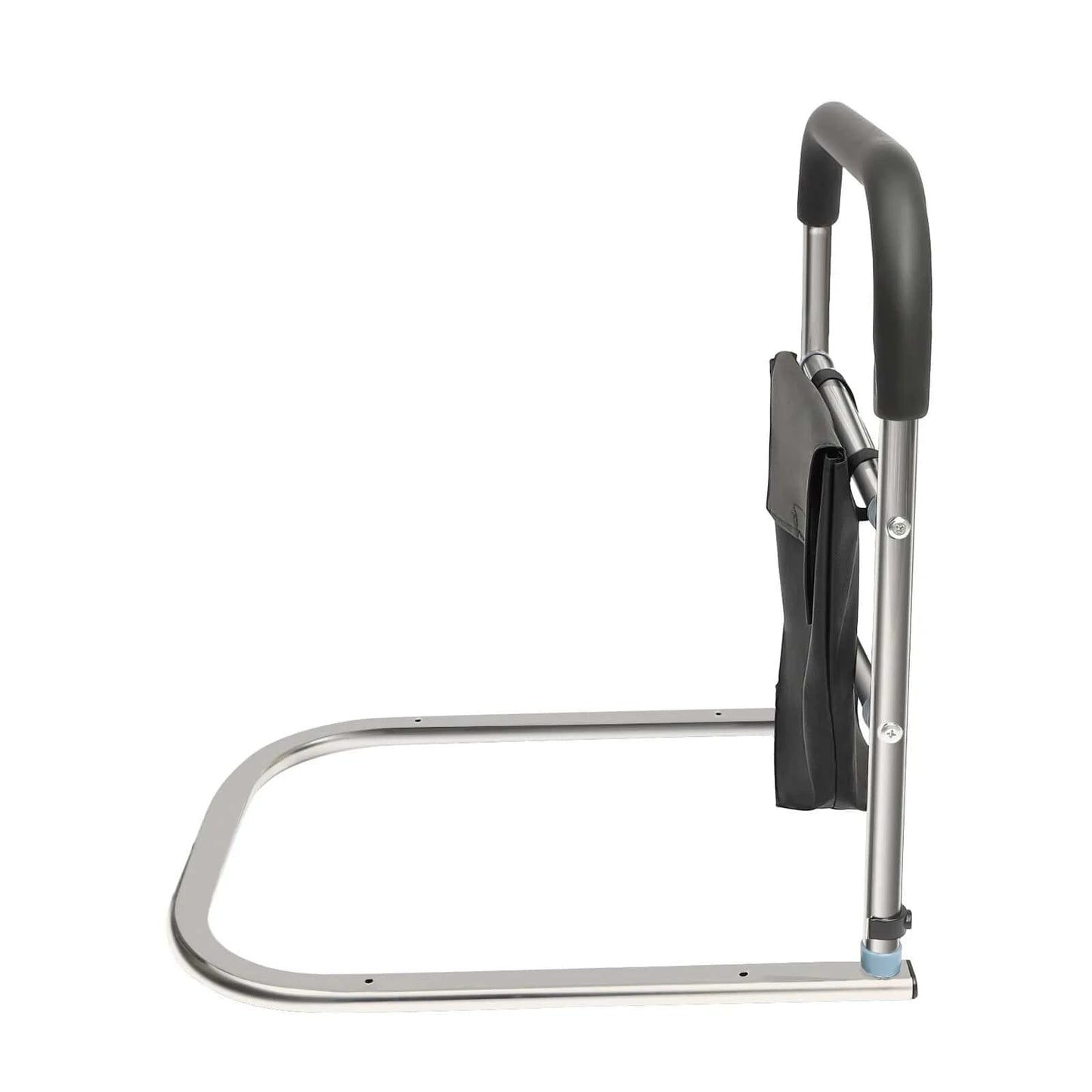 Heavy Duty Metal Bed Guard Rail for Elderly Adults with Pouch - Merchandise Plug