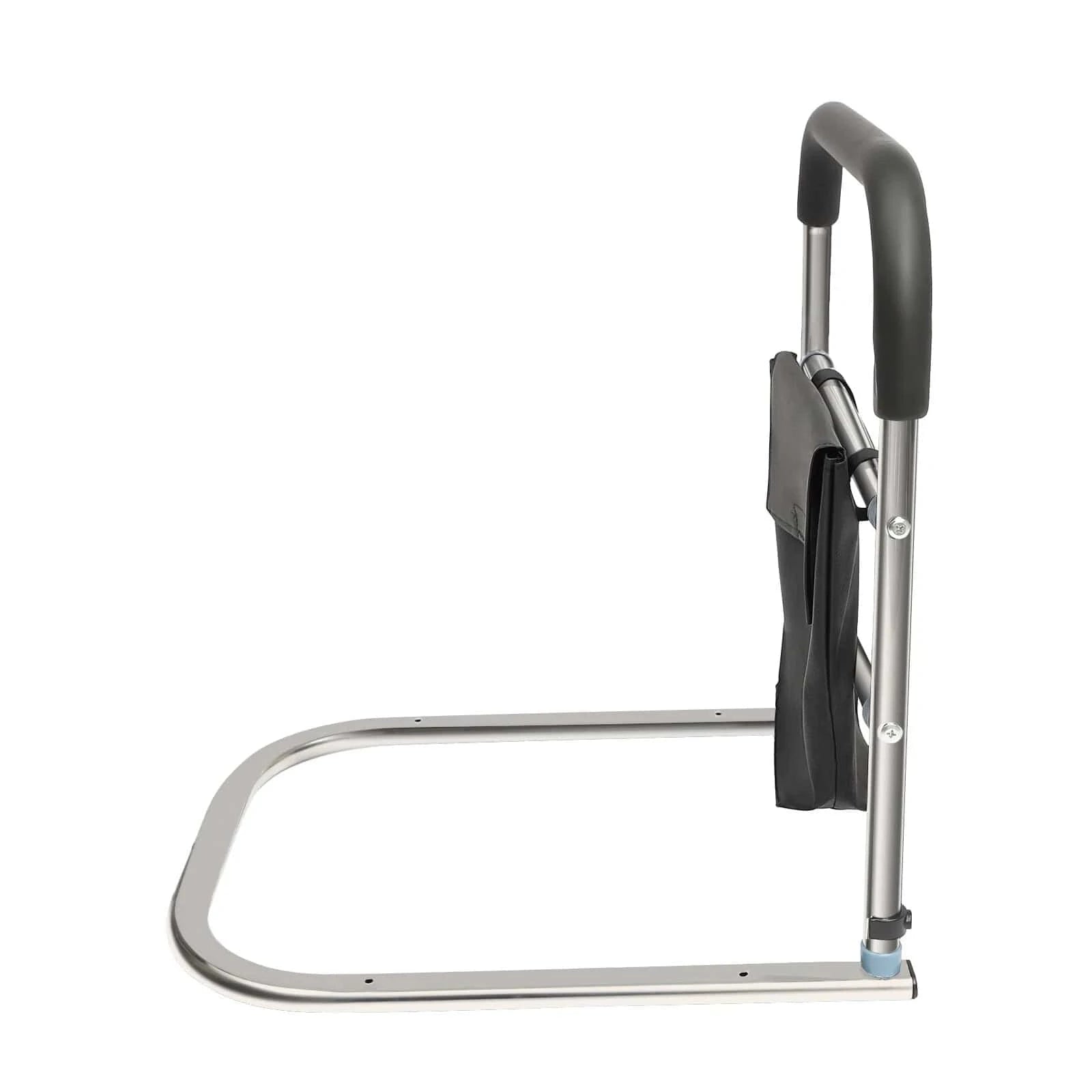 Heavy Duty Metal Bed Guard Rail for Elderly Adults with Pouch - Merchandise Plug