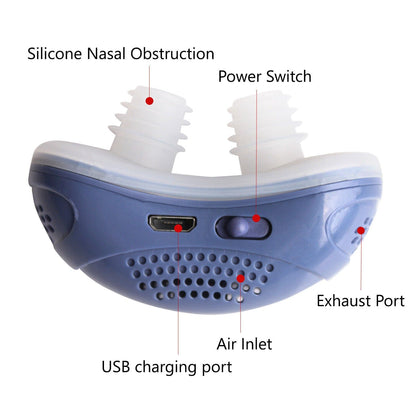 Micro CPAP Sleep Apnea Device – Compact Anti Snoring Machine for Travel & Home Use - Merchandise Plug
