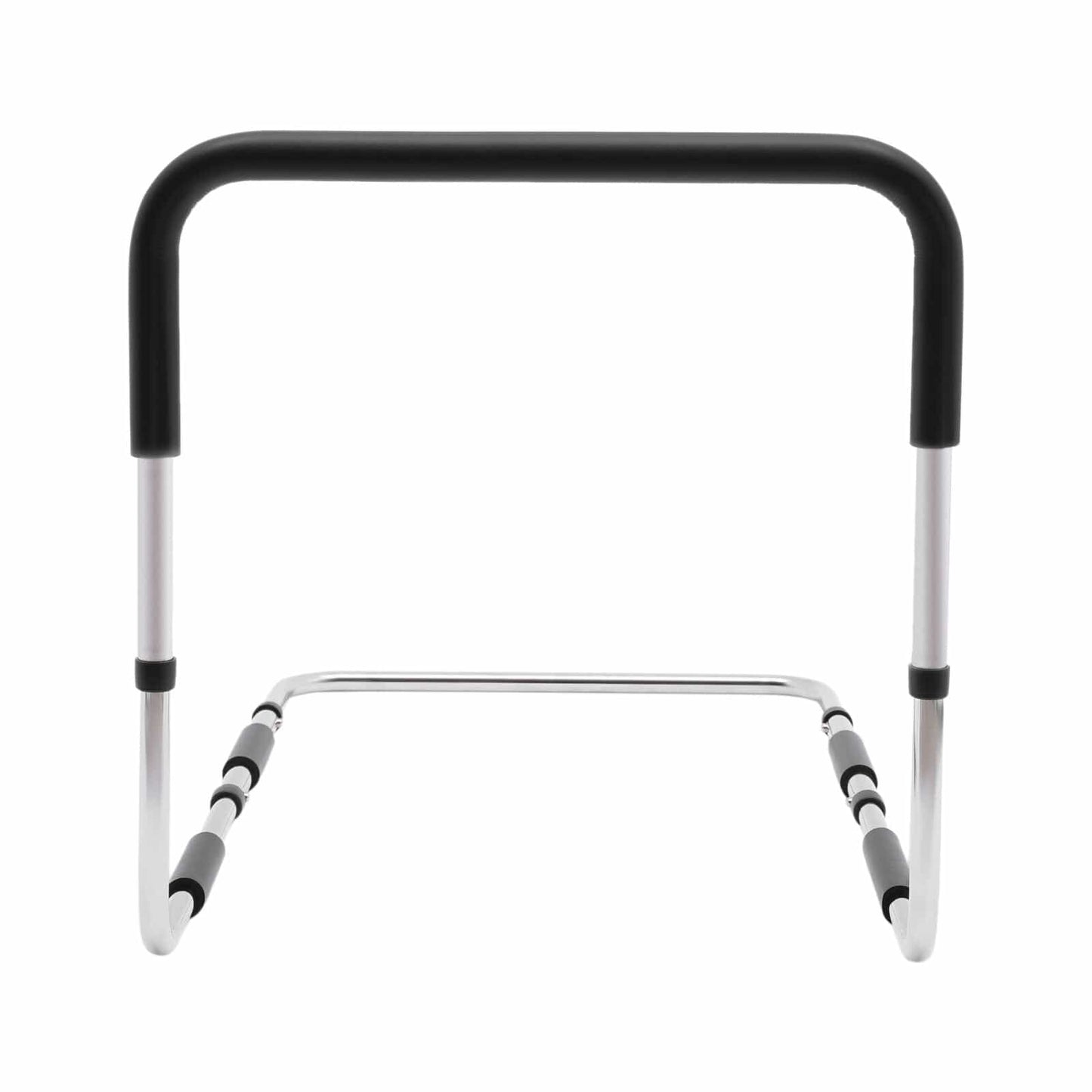 Adjustable Metal Bed Assist Rail for Seniors – Portable Bed Safety Support for Adults - Merchandise Plug