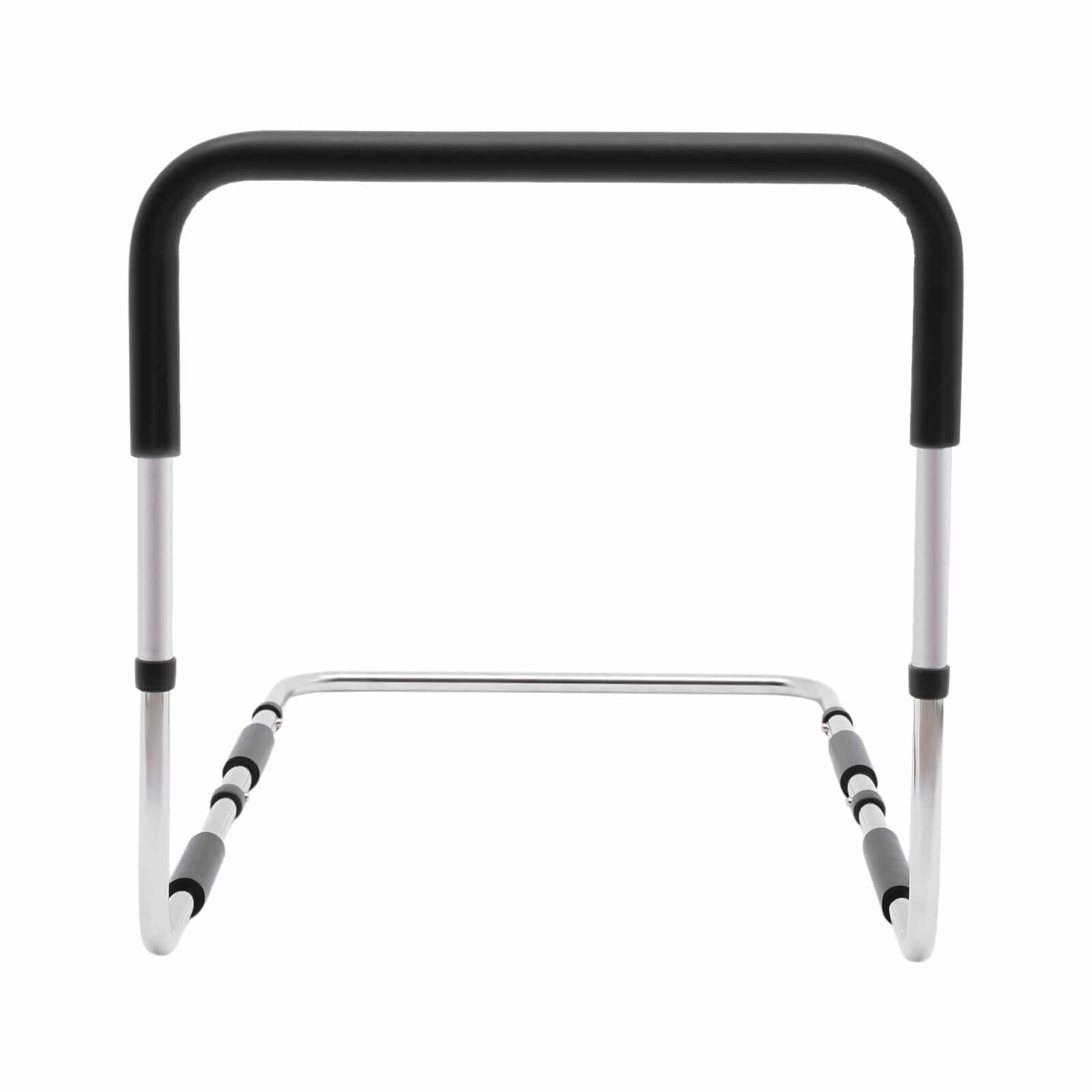 Adjustable Metal Bed Assist Rail for Seniors – Portable Bed Safety Support for Adults - Merchandise Plug
