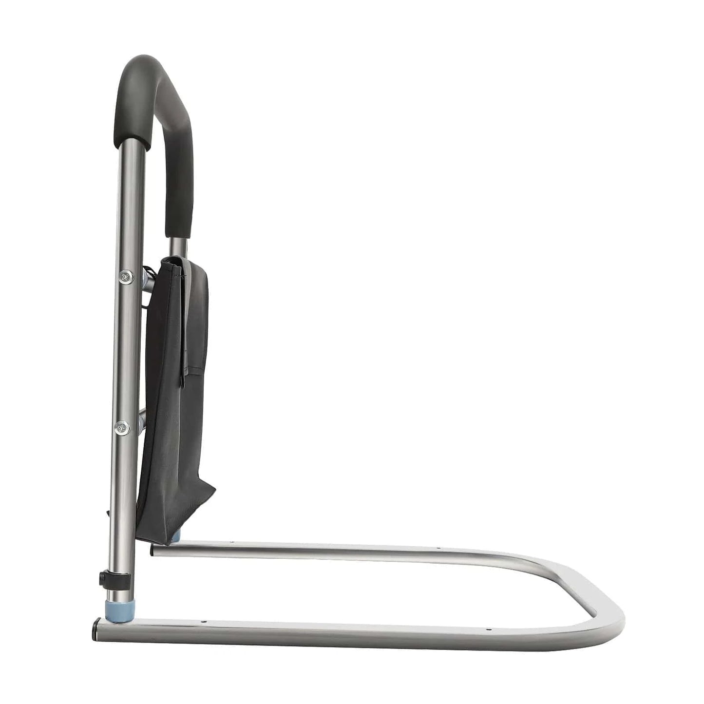 Heavy Duty Metal Bed Guard Rail for Elderly Adults with Pouch - Merchandise Plug