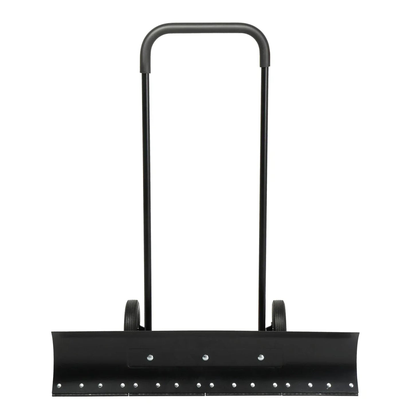 Ergonomic Snow Pusher Shovel With Wheels - Merchandise Plug