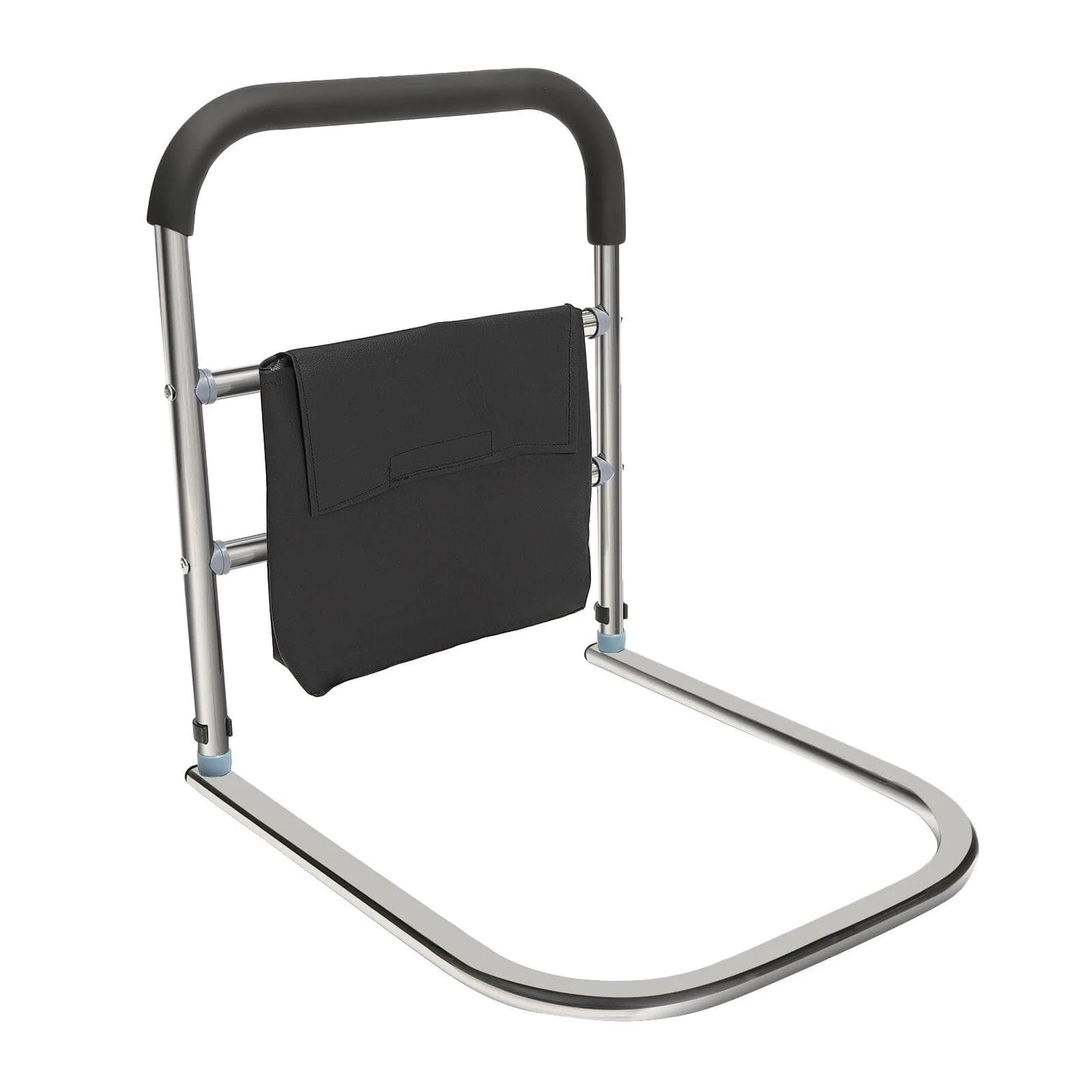 Heavy Duty Metal Bed Guard Rail for Elderly Adults with Pouch - Merchandise Plug