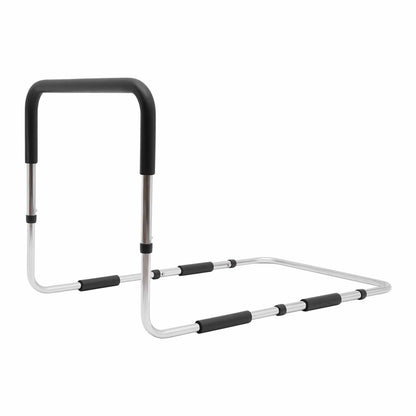 Adjustable Metal Bed Assist Rail for Seniors – Portable Bed Safety Support for Adults - Merchandise Plug