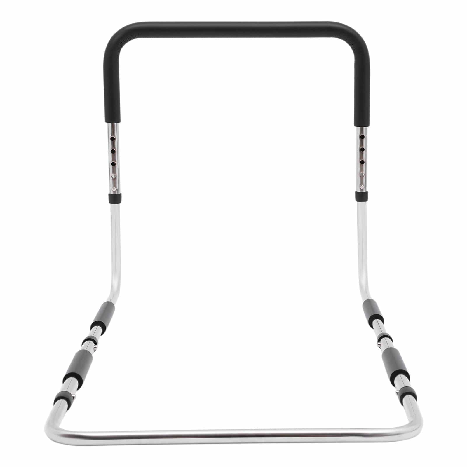 Adjustable Metal Bed Assist Rail for Seniors – Portable Bed Safety Support for Adults - Merchandise Plug