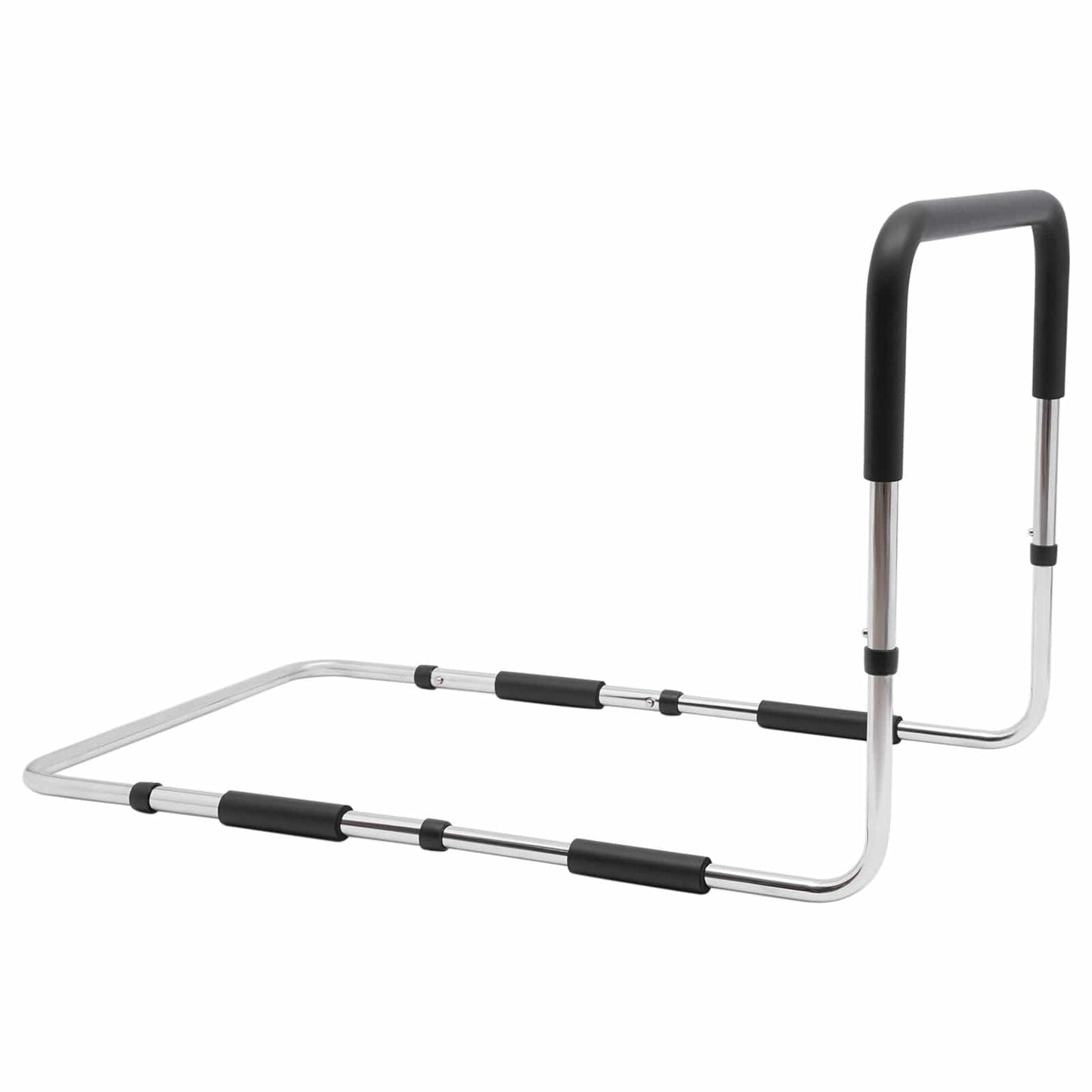 Adjustable Metal Bed Assist Rail for Seniors – Portable Bed Safety Support for Adults - Merchandise Plug