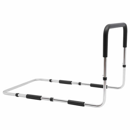 Adjustable Metal Bed Assist Rail for Seniors – Portable Bed Safety Support for Adults - Merchandise Plug