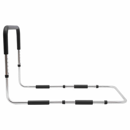 Adjustable Metal Bed Assist Rail for Seniors – Portable Bed Safety Support for Adults - Merchandise Plug