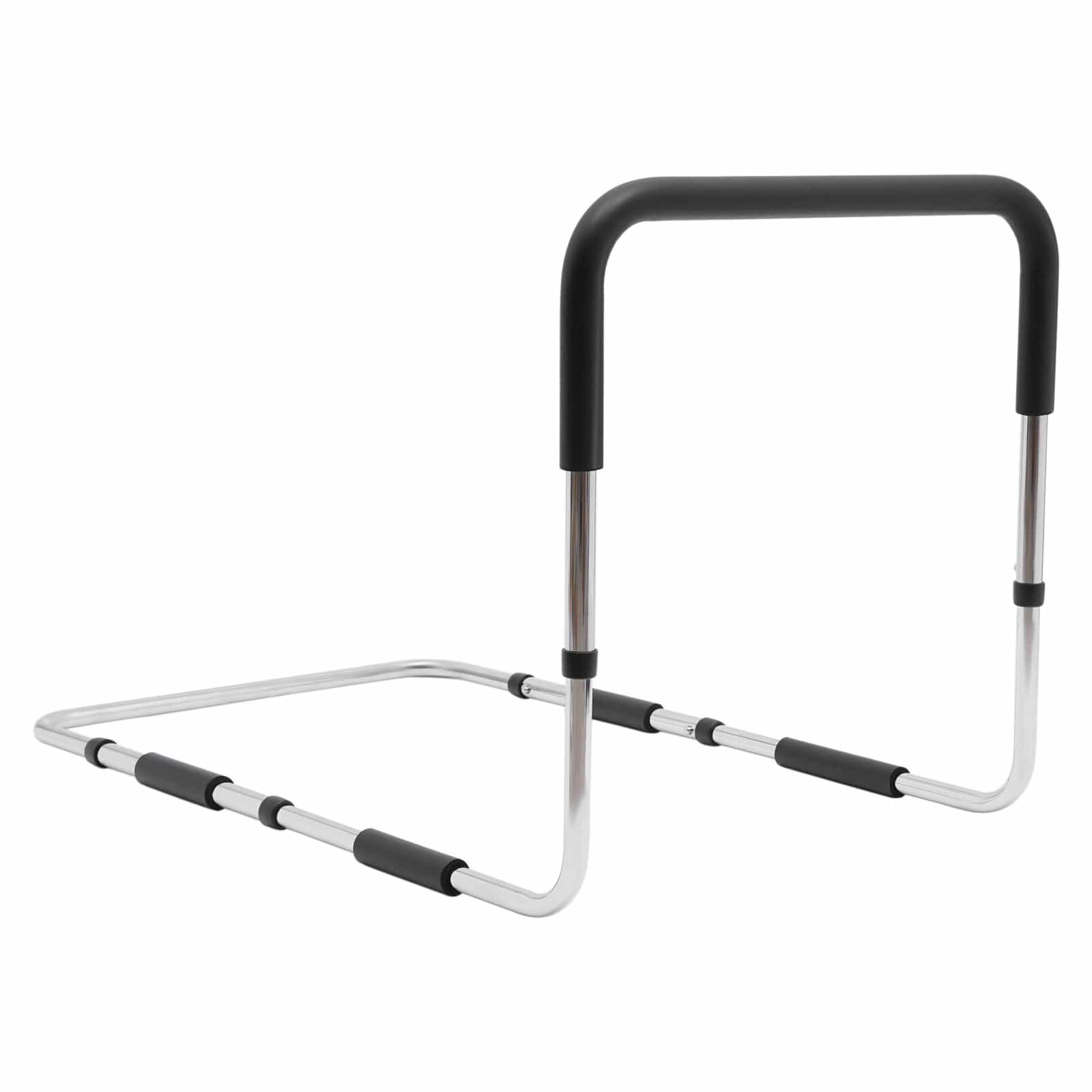 Adjustable Metal Bed Assist Rail for Seniors – Portable Bed Safety Support for Adults - Merchandise Plug