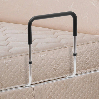 Adjustable Metal Bed Assist Rail for Seniors – Portable Bed Safety Support for Adults - Merchandise Plug