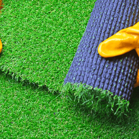 Large Artificial Outdoor Garden Faux Grass Turf - Merchandise Plug