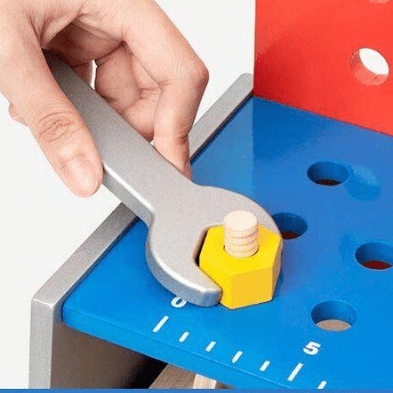 Exclusive Kids Pretend Play Realistic Work Tool Bench Toy - Merchandise Plug