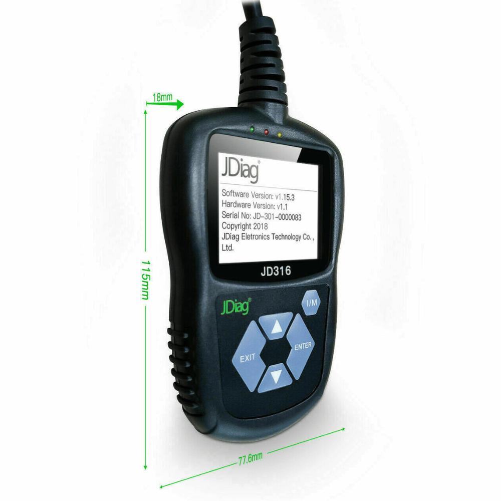 Premium Handheld Obd2 Car Auto Diagnostic Scanner Reader Tool - Merchandise Plug