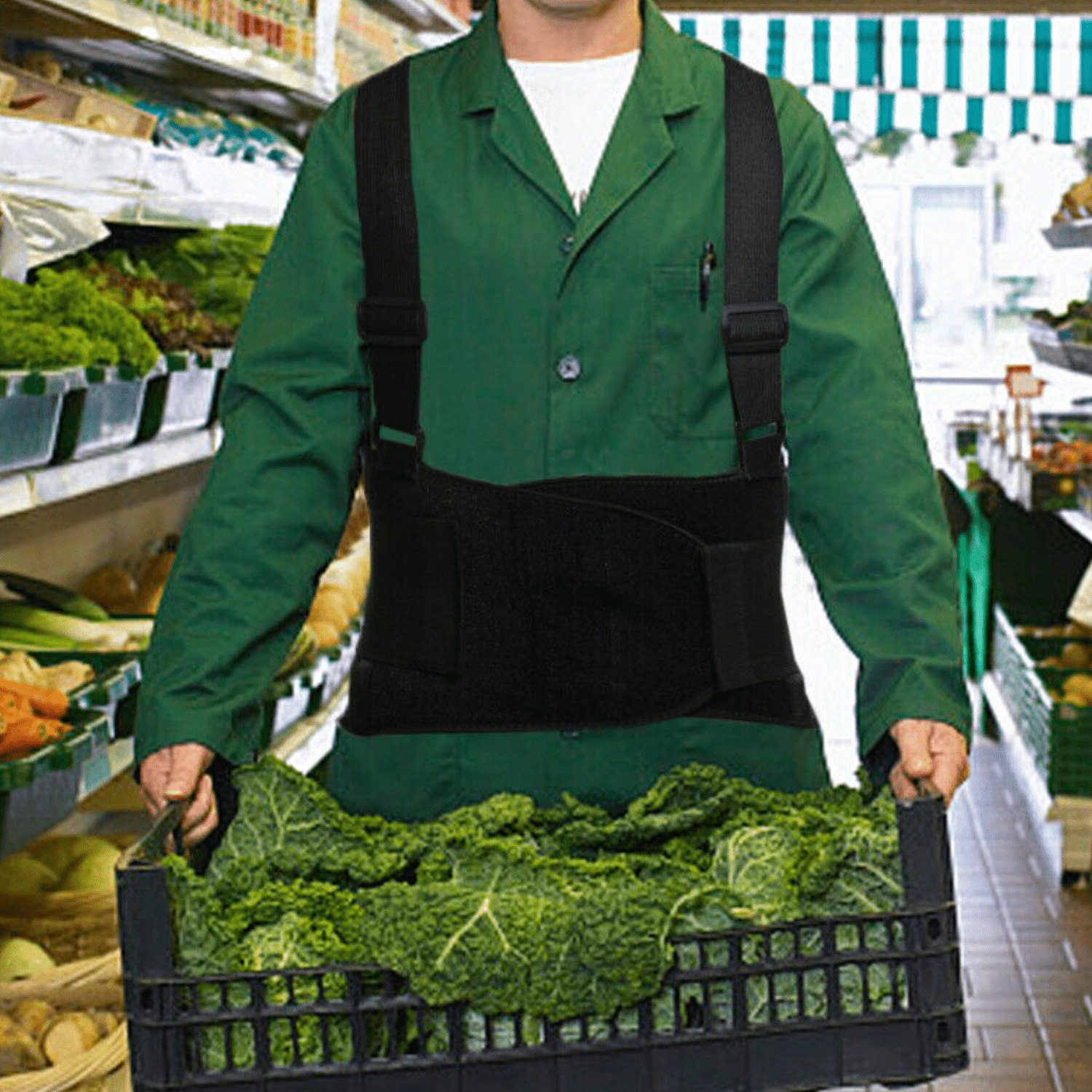 High Quality Lower Back Lumbar Support Belt Suspender Brace - Merchandise Plug