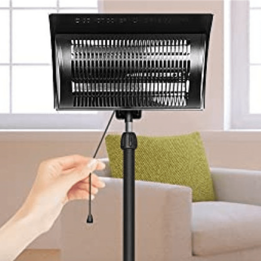 Freestanding Electric Infrared Indoor / Outdoor Patio Space Heater - Merchandise Plug