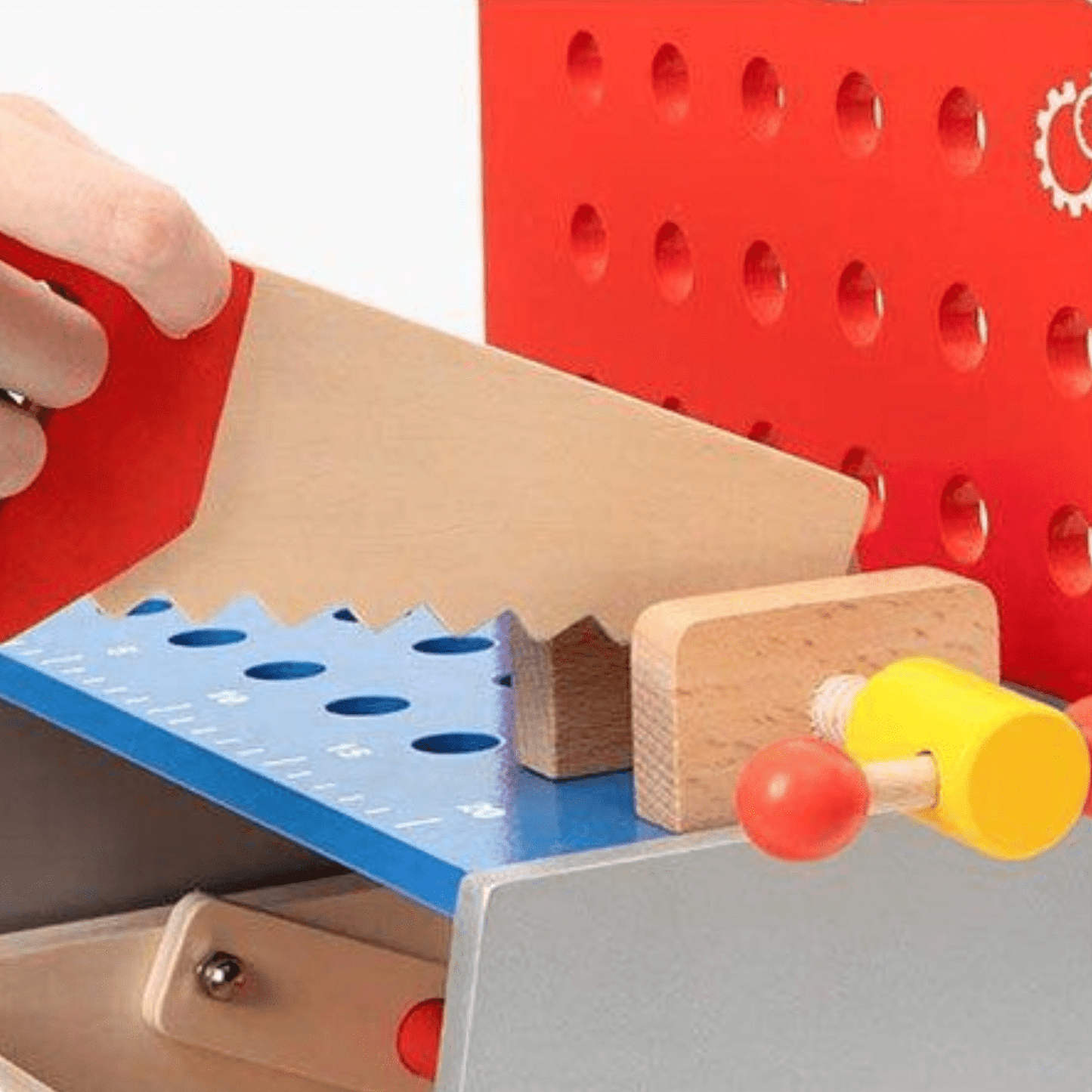 Exclusive Kids Pretend Play Realistic Work Tool Bench Toy - Merchandise Plug