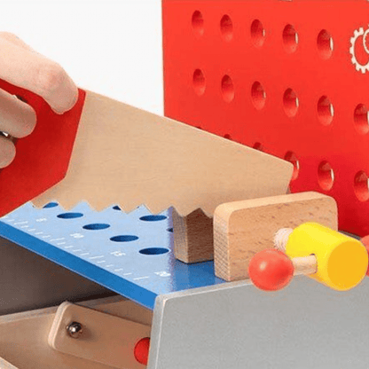 Exclusive Kids Pretend Play Realistic Work Tool Bench Toy - Merchandise Plug