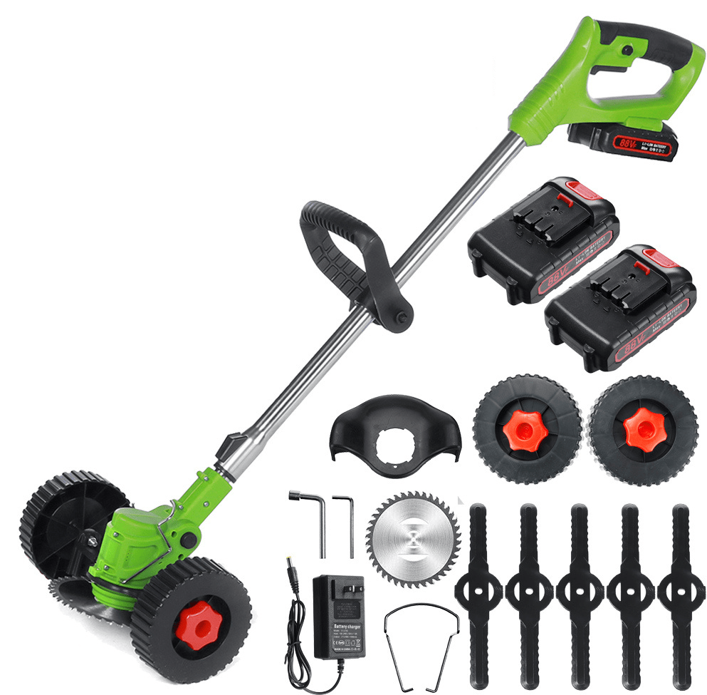 Electric Cordless Lawn Grass Weed Wacker Edge Trimmer - Merchandise Plug