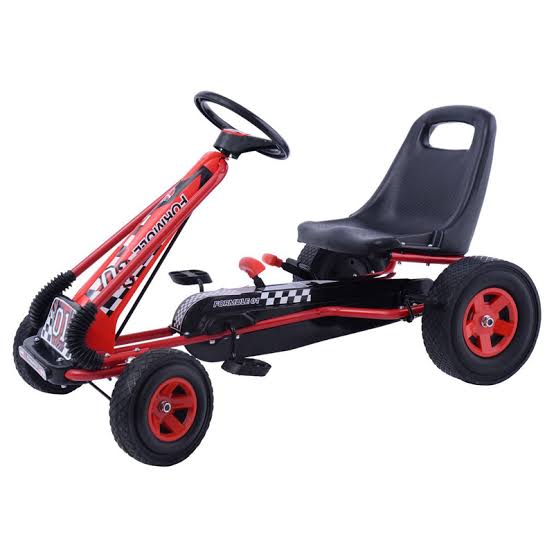 Kids Indoor / Outdoor Four Wheel Pedal Powered Go Kart - Merchandise Plug