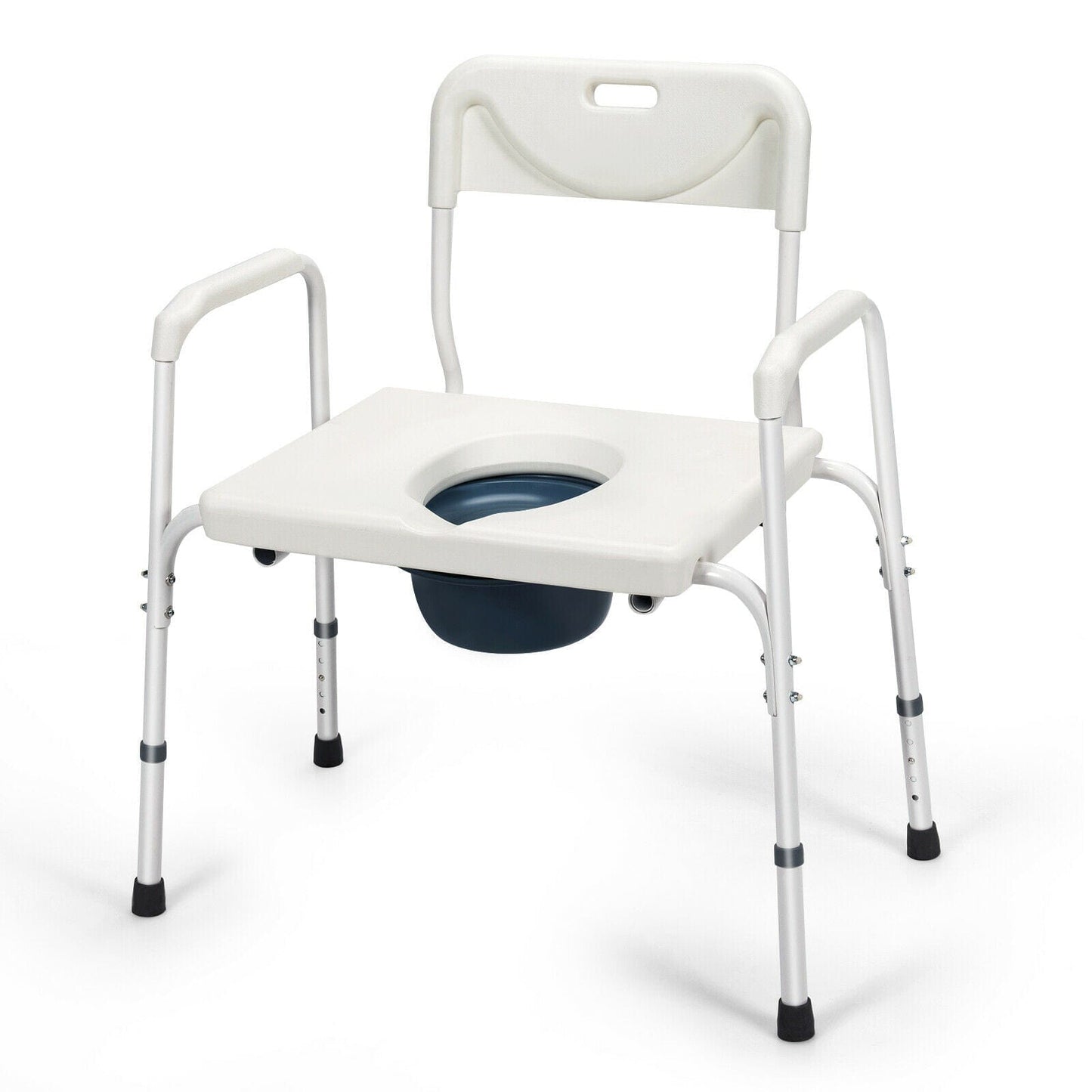 Portable 3 in 1 Bedside Toilet Commode Chair - Merchandise Plug