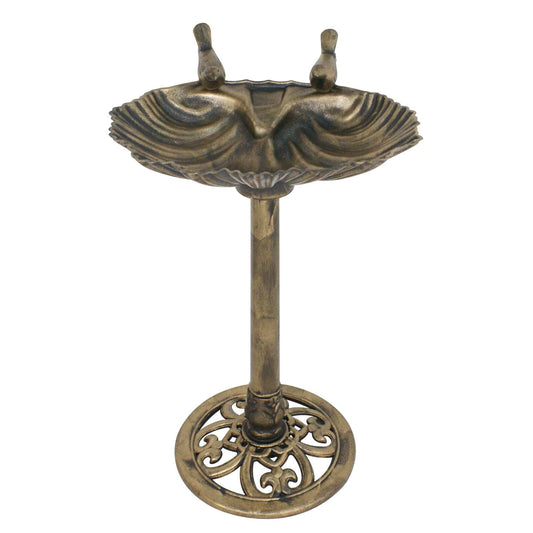 Outdoor Freestanding Garden Bird Bath Water Fountain - Merchandise Plug