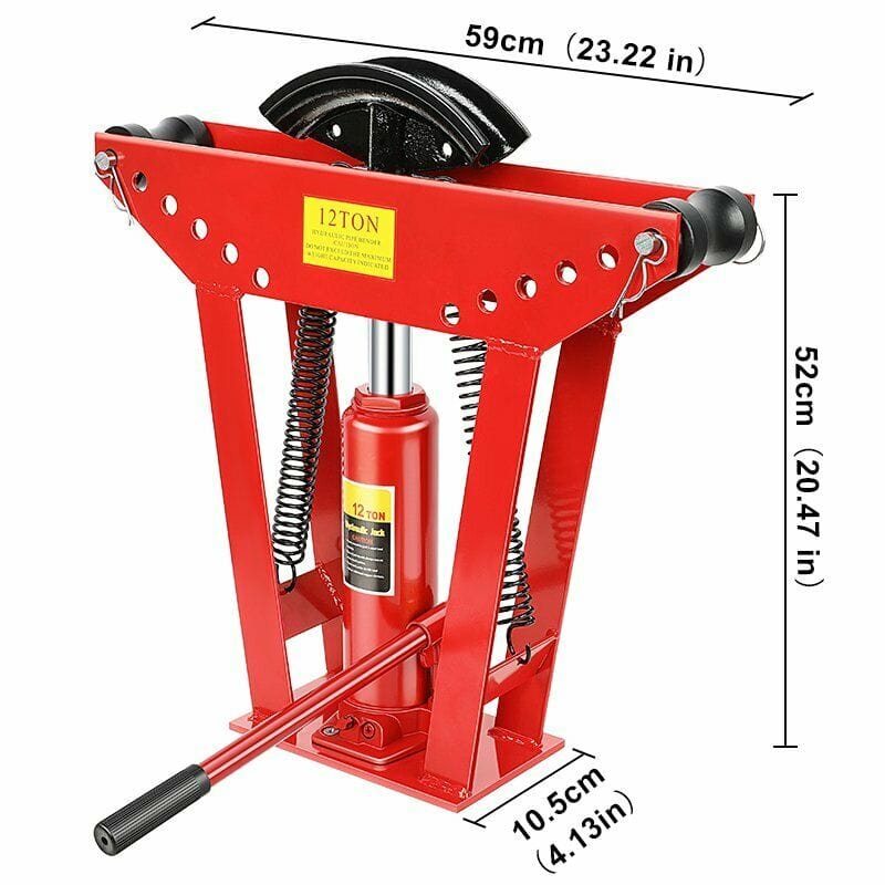Powerful Hydraulic Manual Conduit Exhaust Tube Pipe Bender Machine - Merchandise Plug