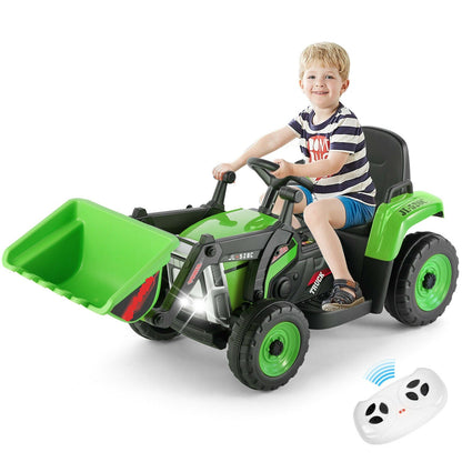 Kids Battery Powered Ride On Excavator Digger Toy 12V - Merchandise Plug