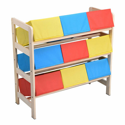 Kids Large Capacity Colorful Toy Storage Organizer - Merchandise Plug