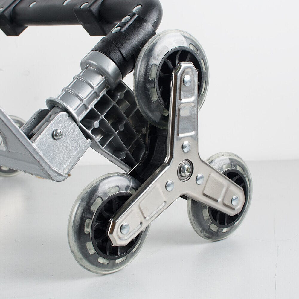 Heavy Duty Wheeled Stair Climbing Hand Truck Moving Dolly - Merchandise Plug