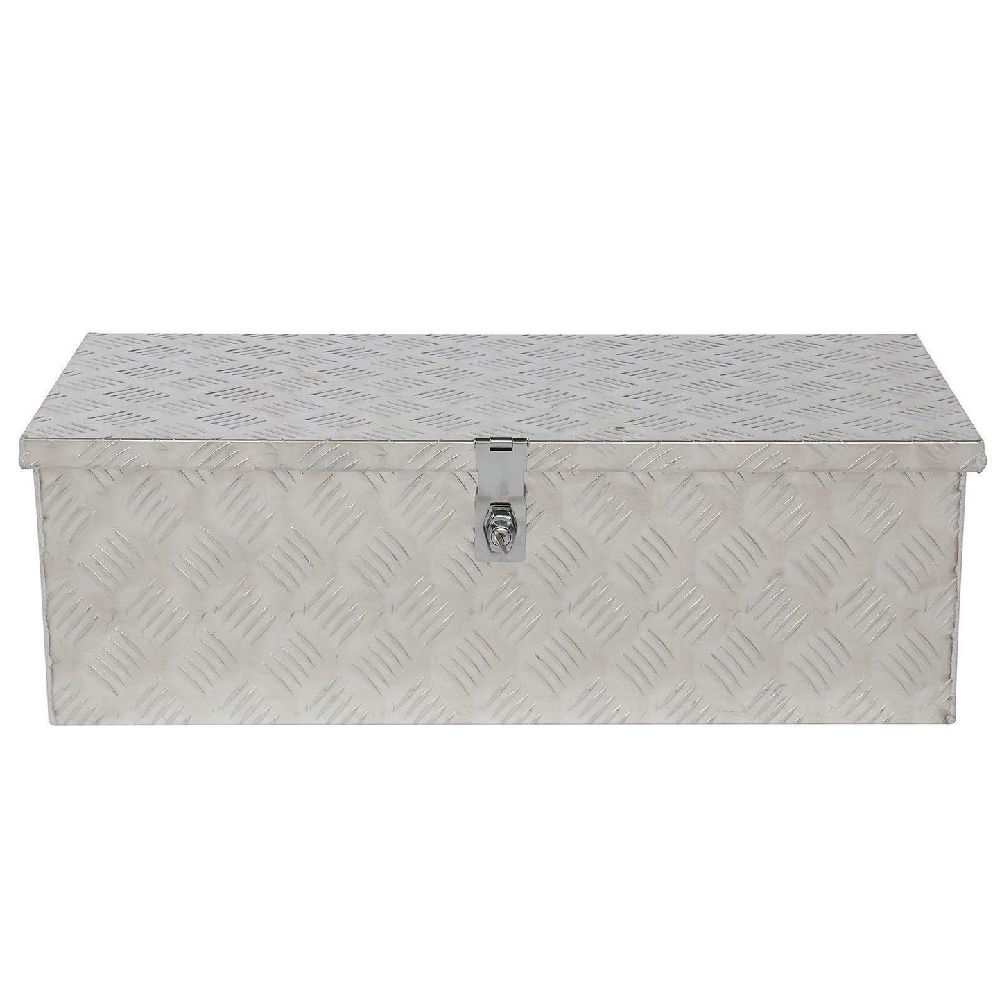 Heavy Duty Full Size Aluminum Truck Bed Tool Storage Chest Box 30" - Merchandise Plug