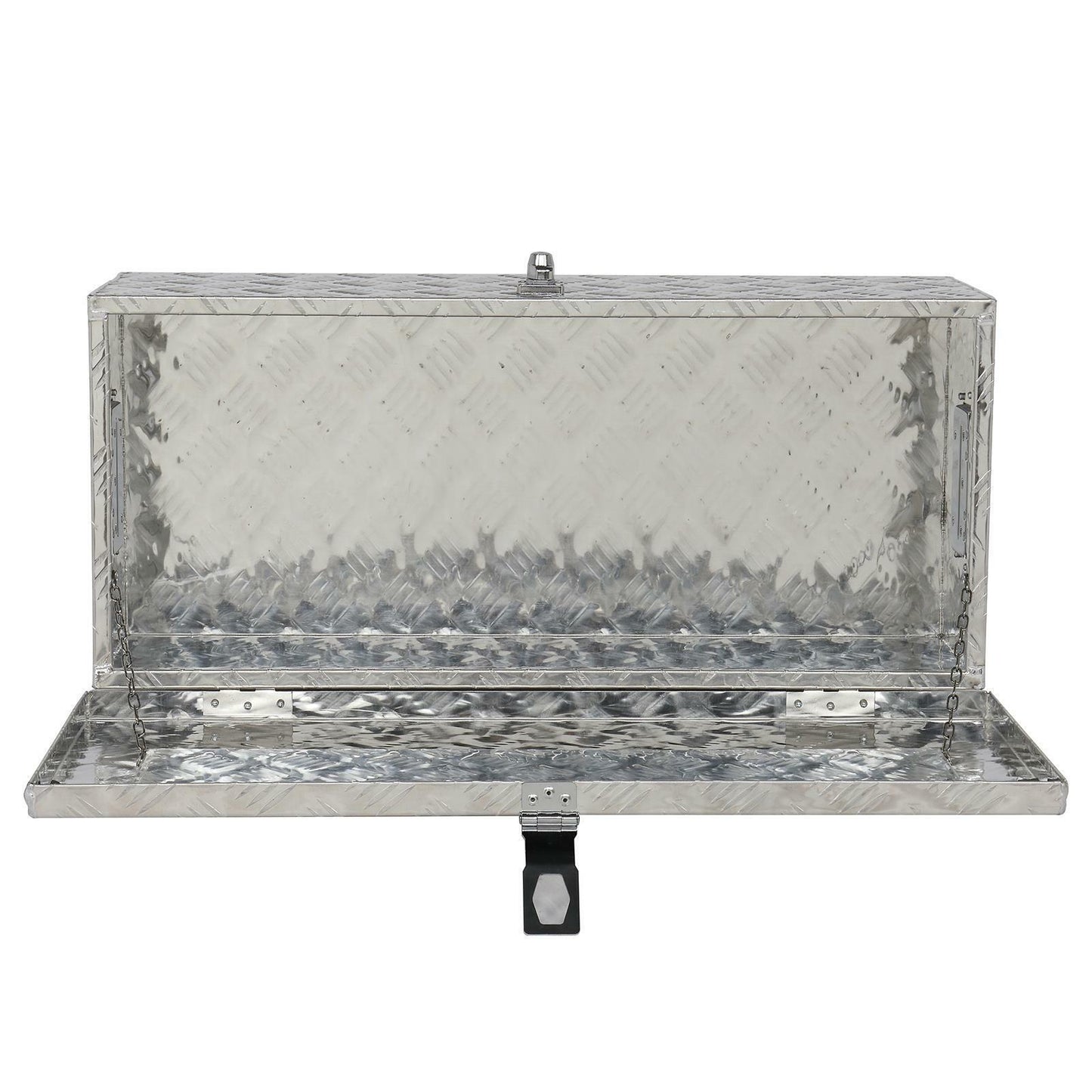 Heavy Duty Full Size Aluminum Truck Bed Tool Storage Chest Box 30" - Merchandise Plug