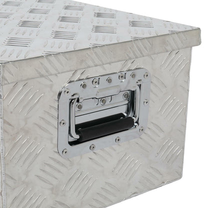 Heavy Duty Full Size Aluminum Truck Bed Tool Storage Chest Box 30" - Merchandise Plug