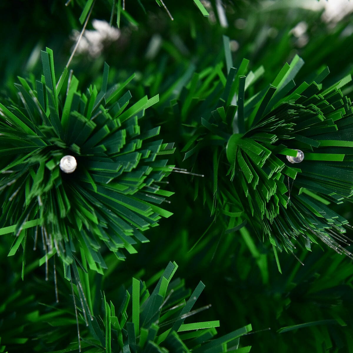 Large Green Artificial Pre Lit Home Holiday Christmas Tree 7FT - Merchandise Plug