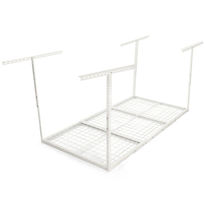 Large Capacity Overhead Hanging Garage Ceiling Storage Shelf Rack 6FT - Merchandise Plug
