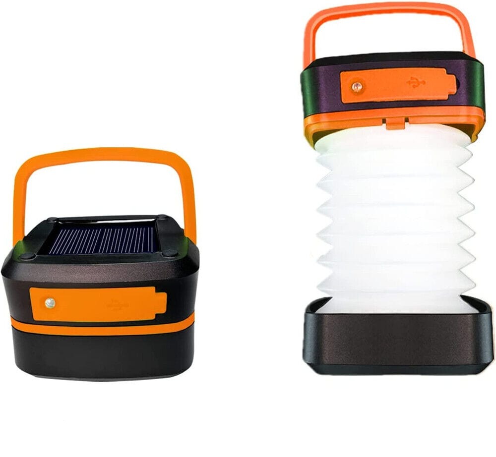 Rechargeable Solar LED Camping Lantern - Merchandise Plug