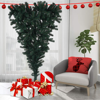 Holiday Upside Down Artificial Christmas Tree 5.5 FT - Merchandise Plug